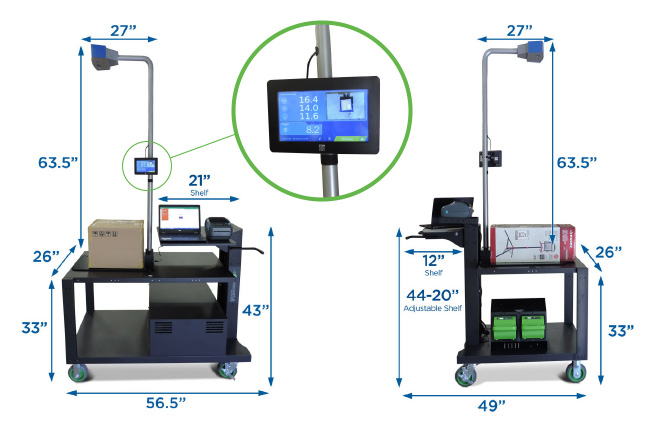 Atlas Series Mobile Dimensioning Station